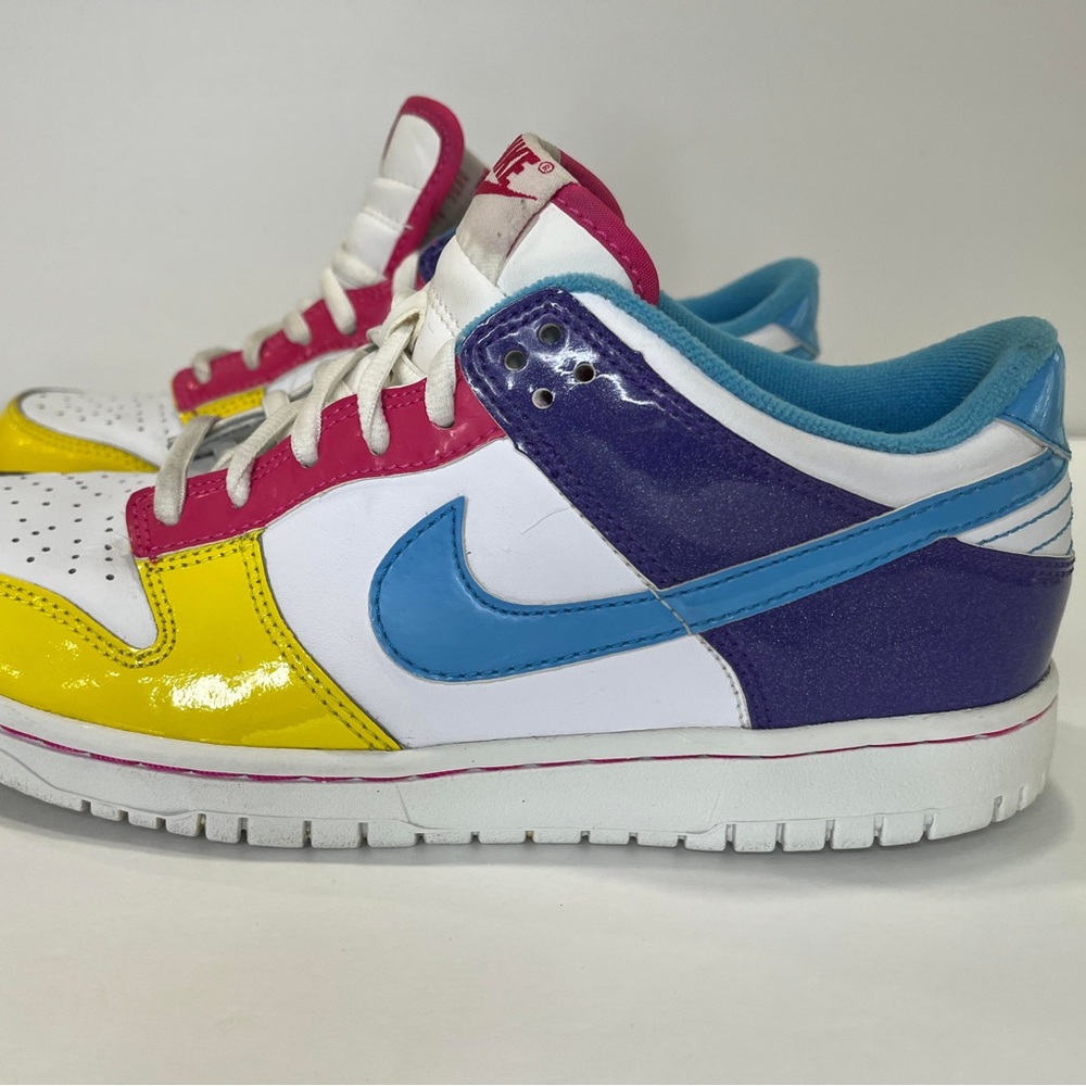Nike Retro Rainbow Dunks girls size 6y